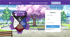 Desktop Screenshot of animechat.de
